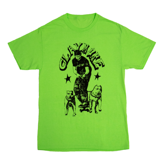 TDLUKE Dawg Tee (Neon Green)