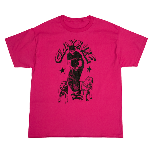TDLUKE Dawg Tee (Pink)