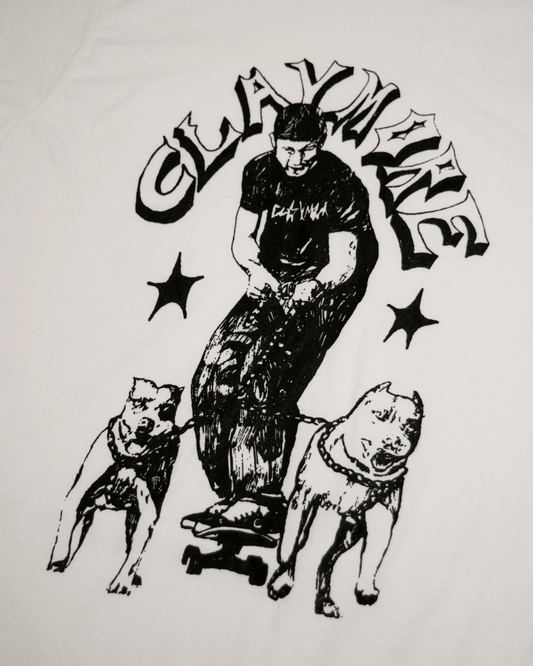 TDLUKE Dawg Tee (White)
